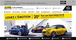 Desktop Screenshot of opel-angers.fr